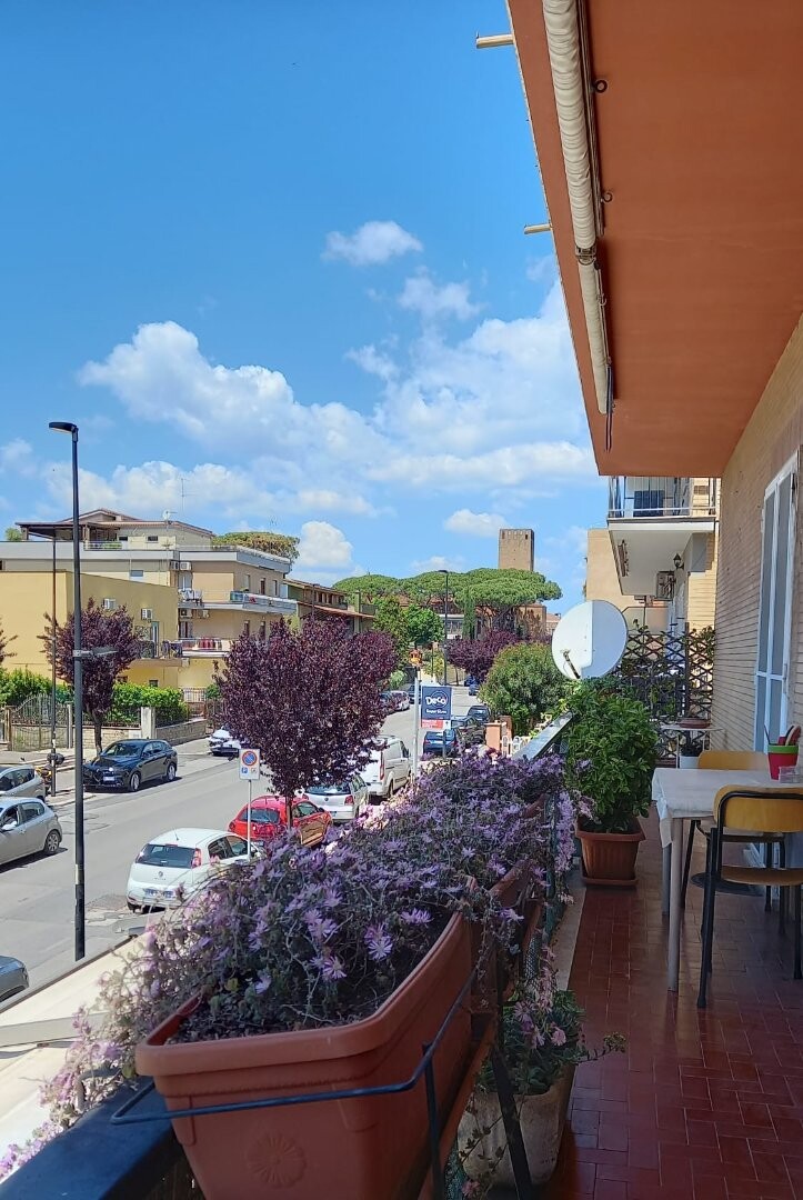 Balcone con vista aperta