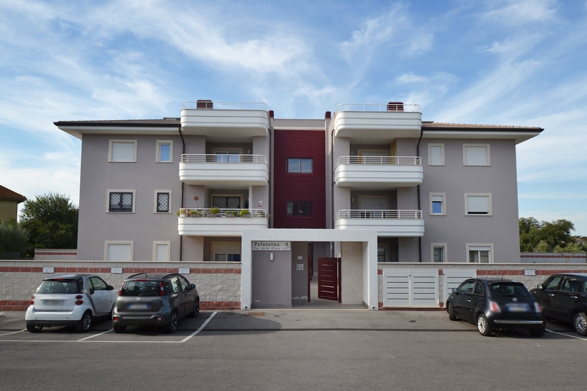 Facciata esterna della palazzina