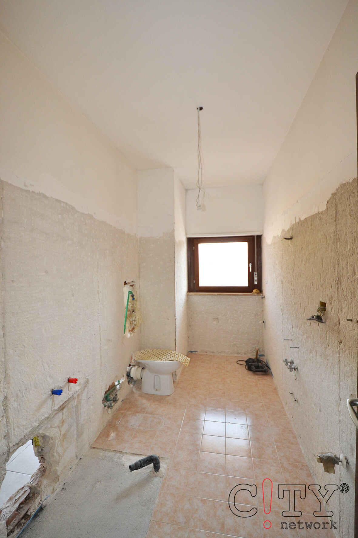 Bagno in fase di ristrutturazione