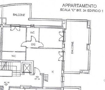 Planimetria appartamento