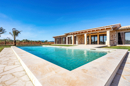Pool mit Haupthaus - Luxusfinca Mallorca Region Es Trenc