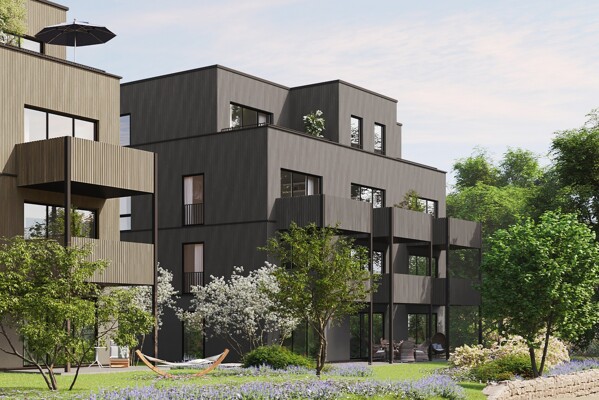 Visualisierung Gartenseite