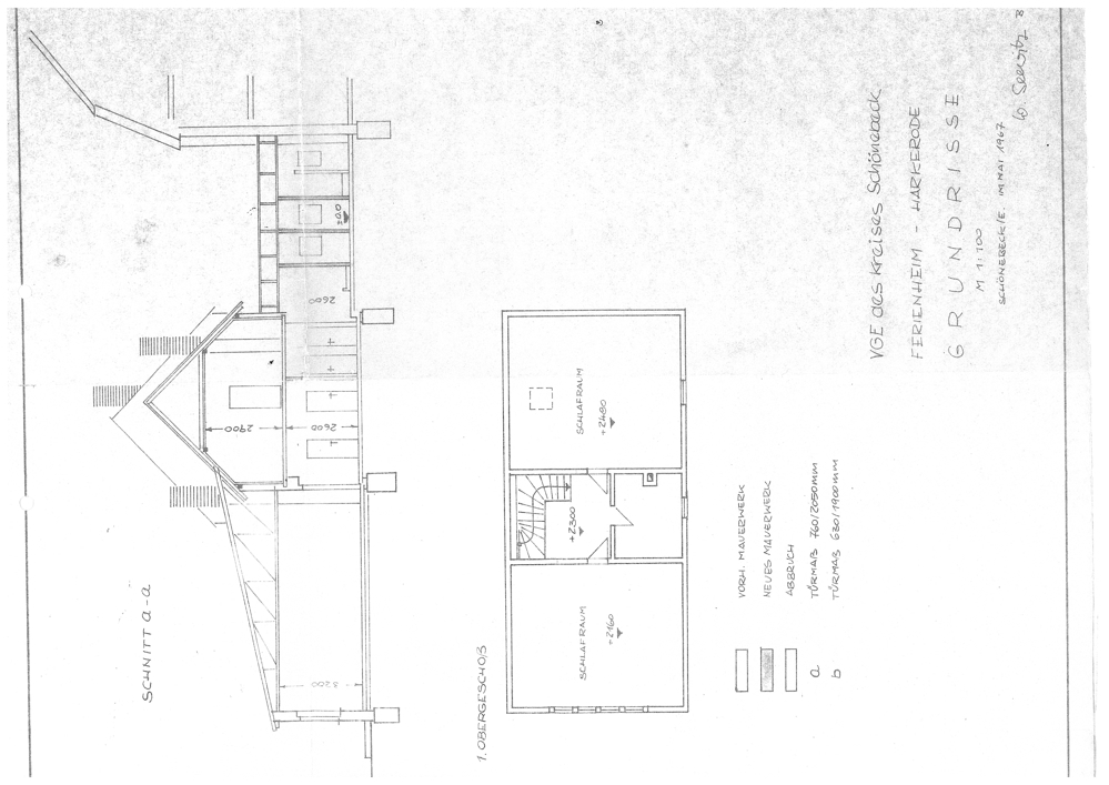 Grundriss Saal DG