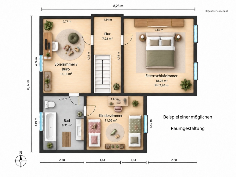Obergeschoss KI