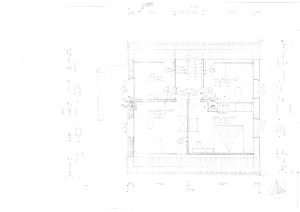 Grundriss Dachgeschoss