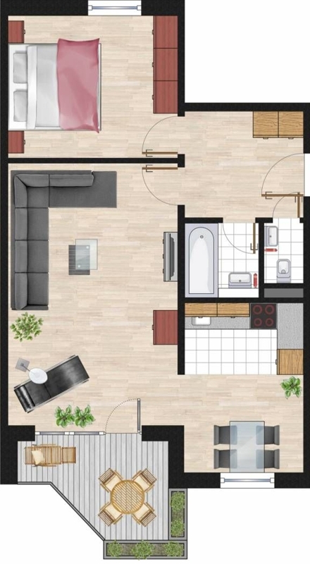 Wohnung Bürkel AB 87