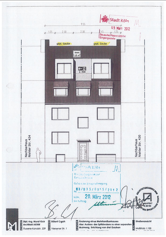 Ansicht Niehlerstrasse