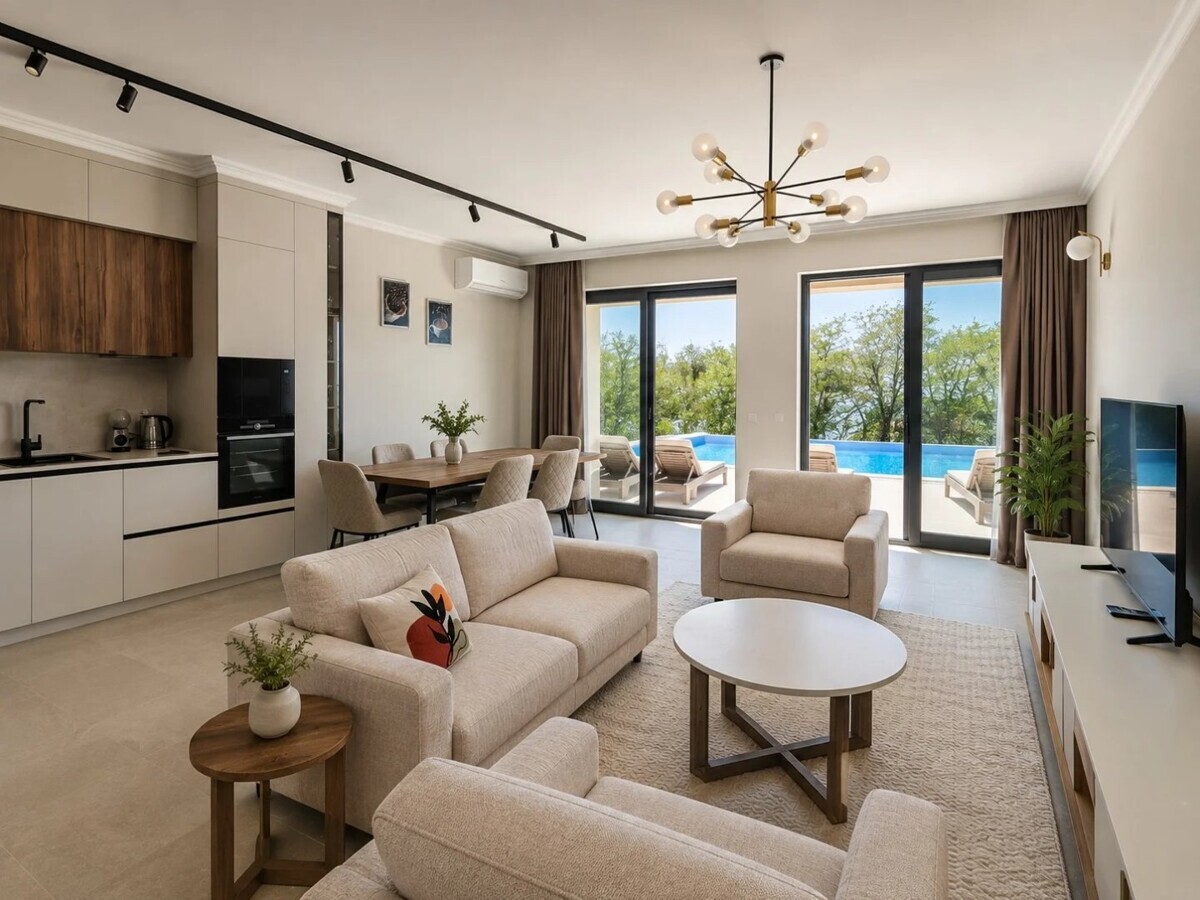Modern Luxury Townhouse with Private Pool & Sea Views in Blizikuće · Fotografija 2