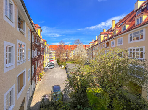 Blick in den Innenhof