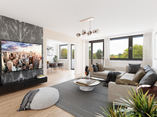 Visualisierung Wohnbereich