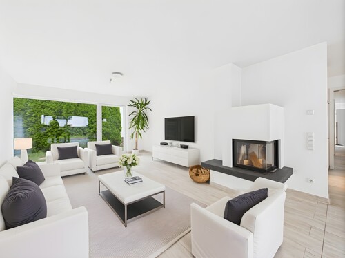 Wohnzimmer visualisiert