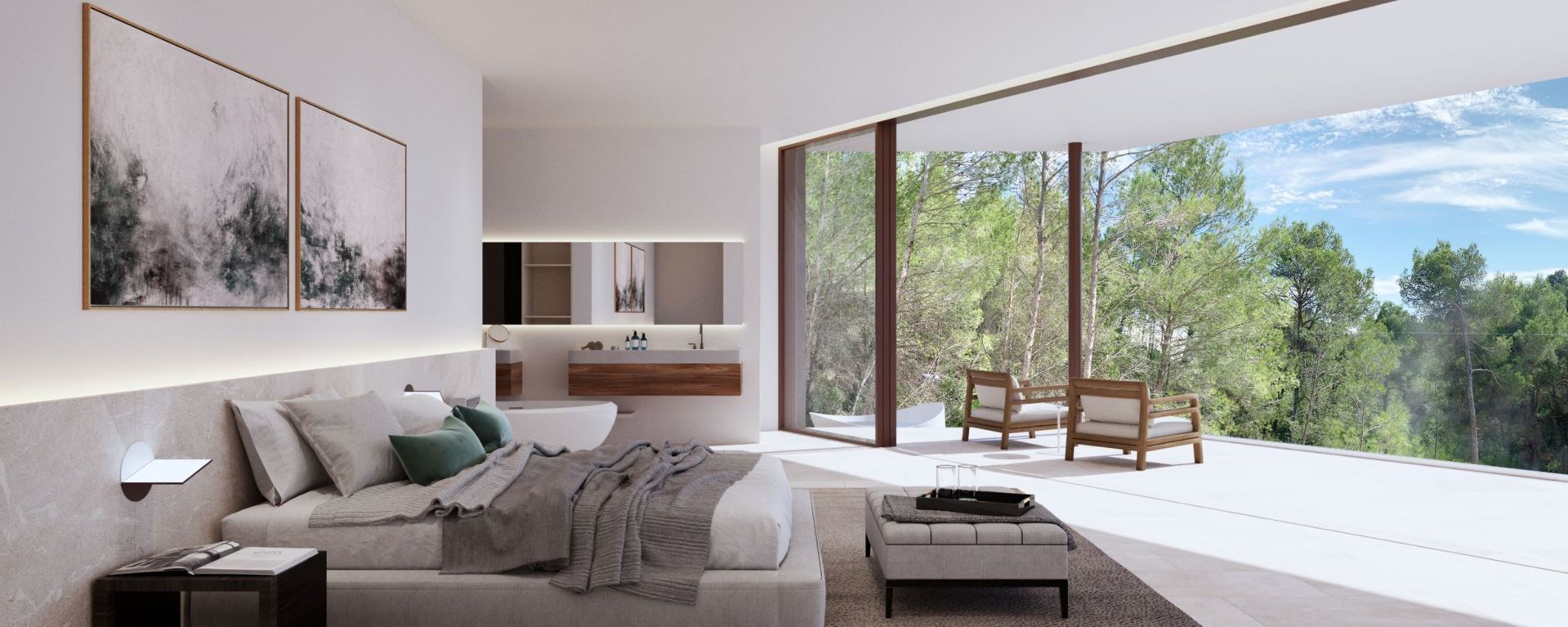 Gemütliches Schlafzimmer