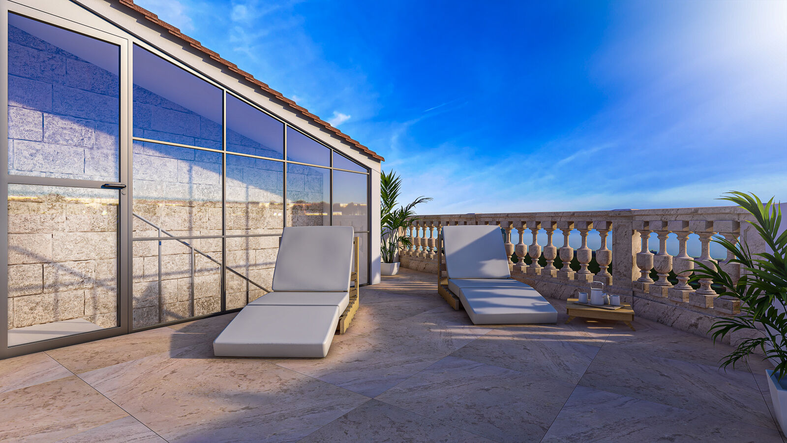 private Terrasse
