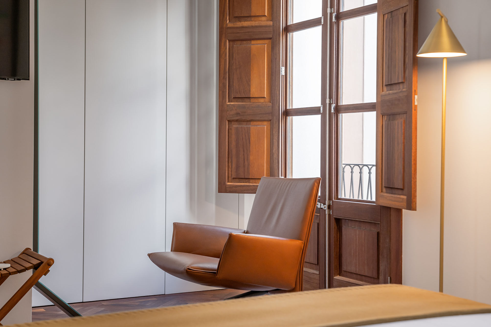 Sitzecke im Schlafzimmer