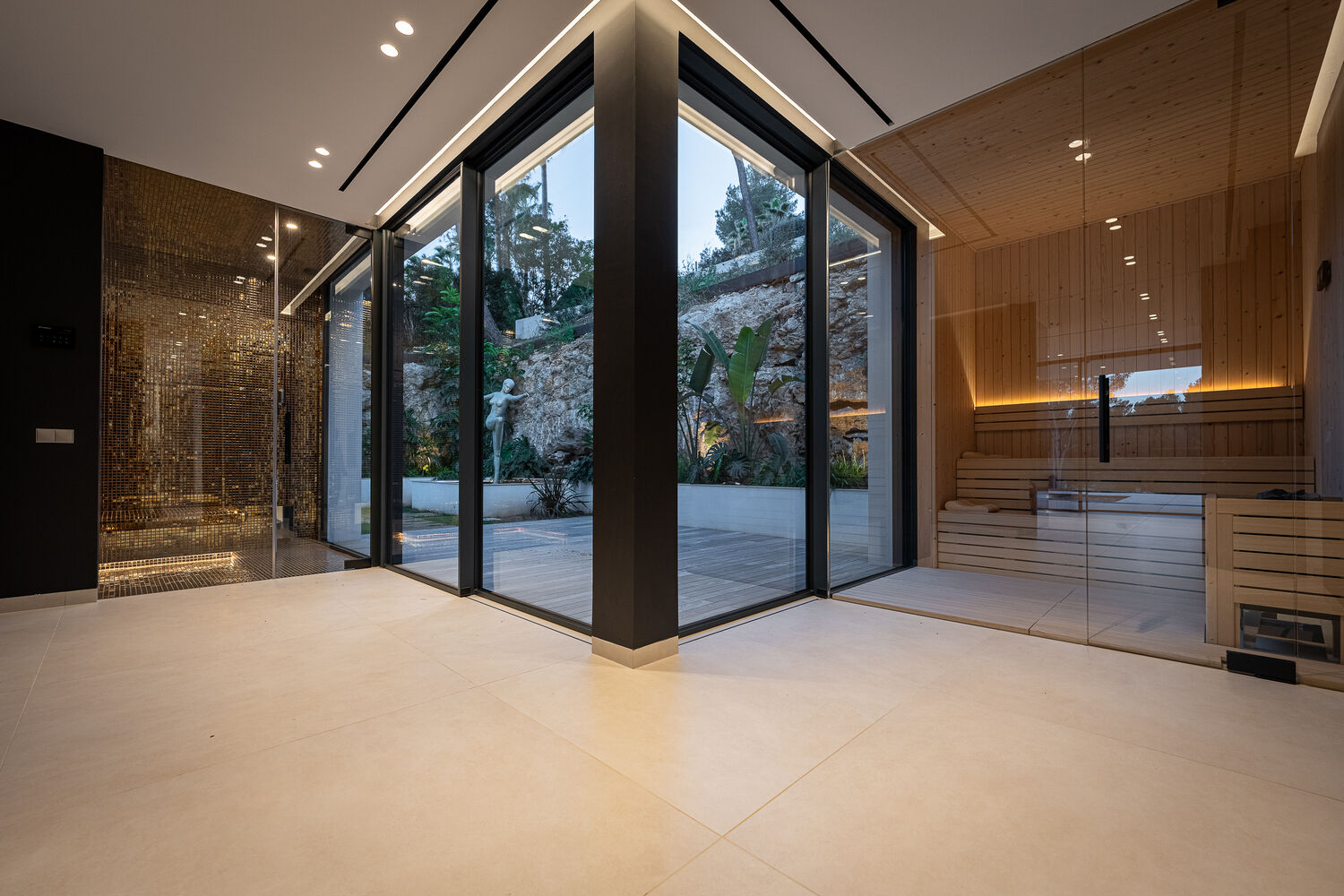 SPA mit Finnischer- und Dampfsauna