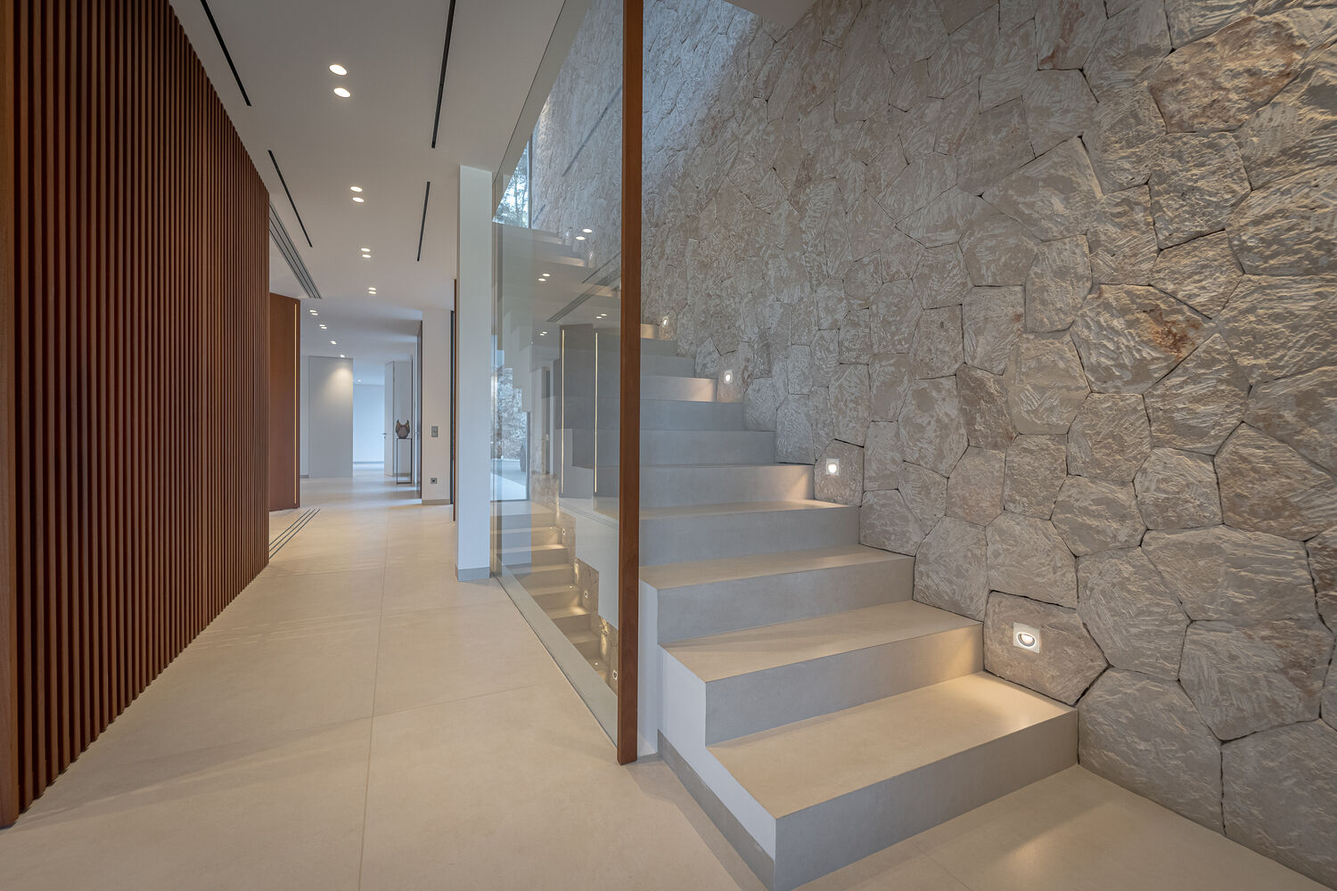 Innen-Details Treppe