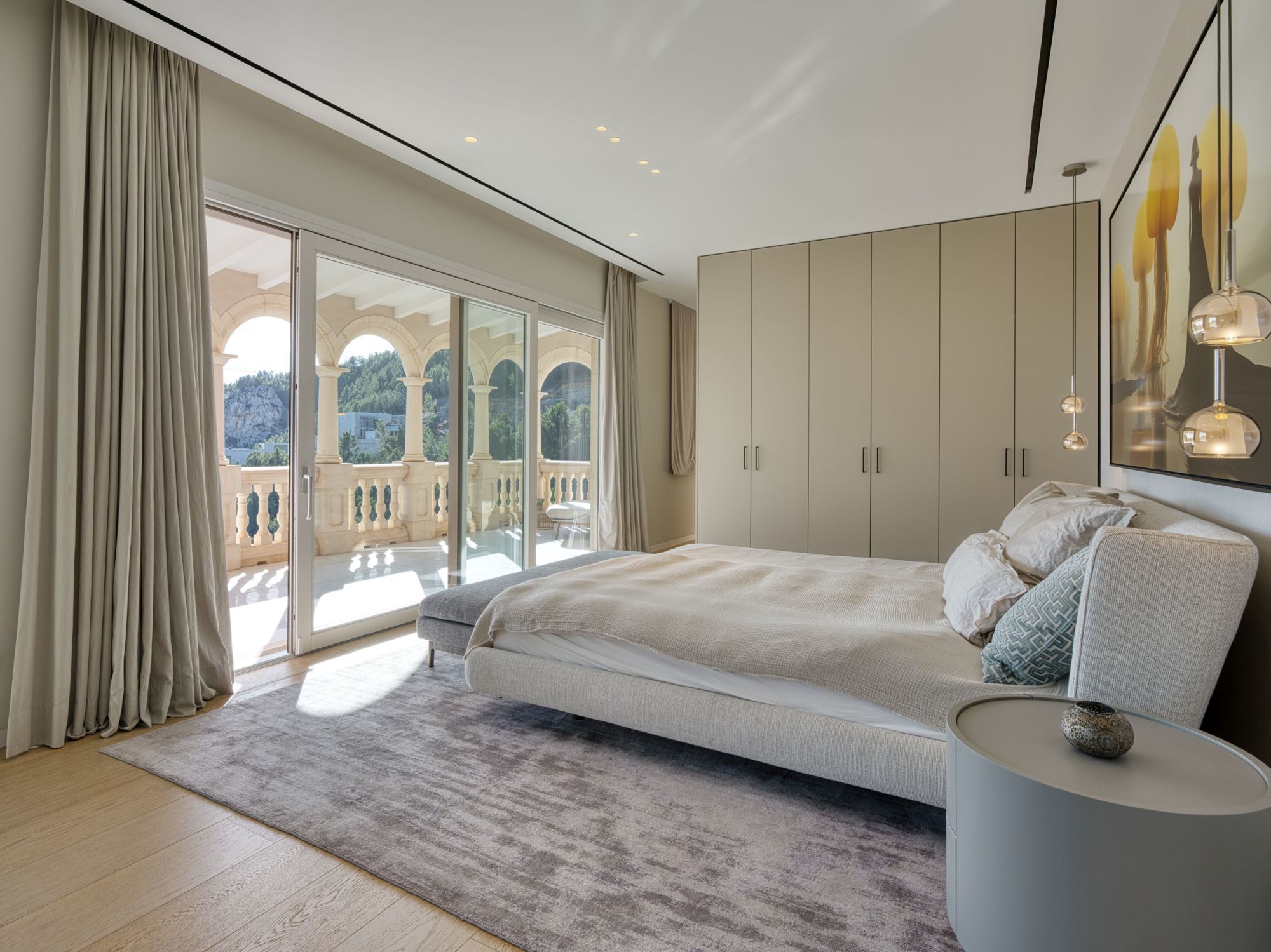 Master mit Meerblick und Terrasse