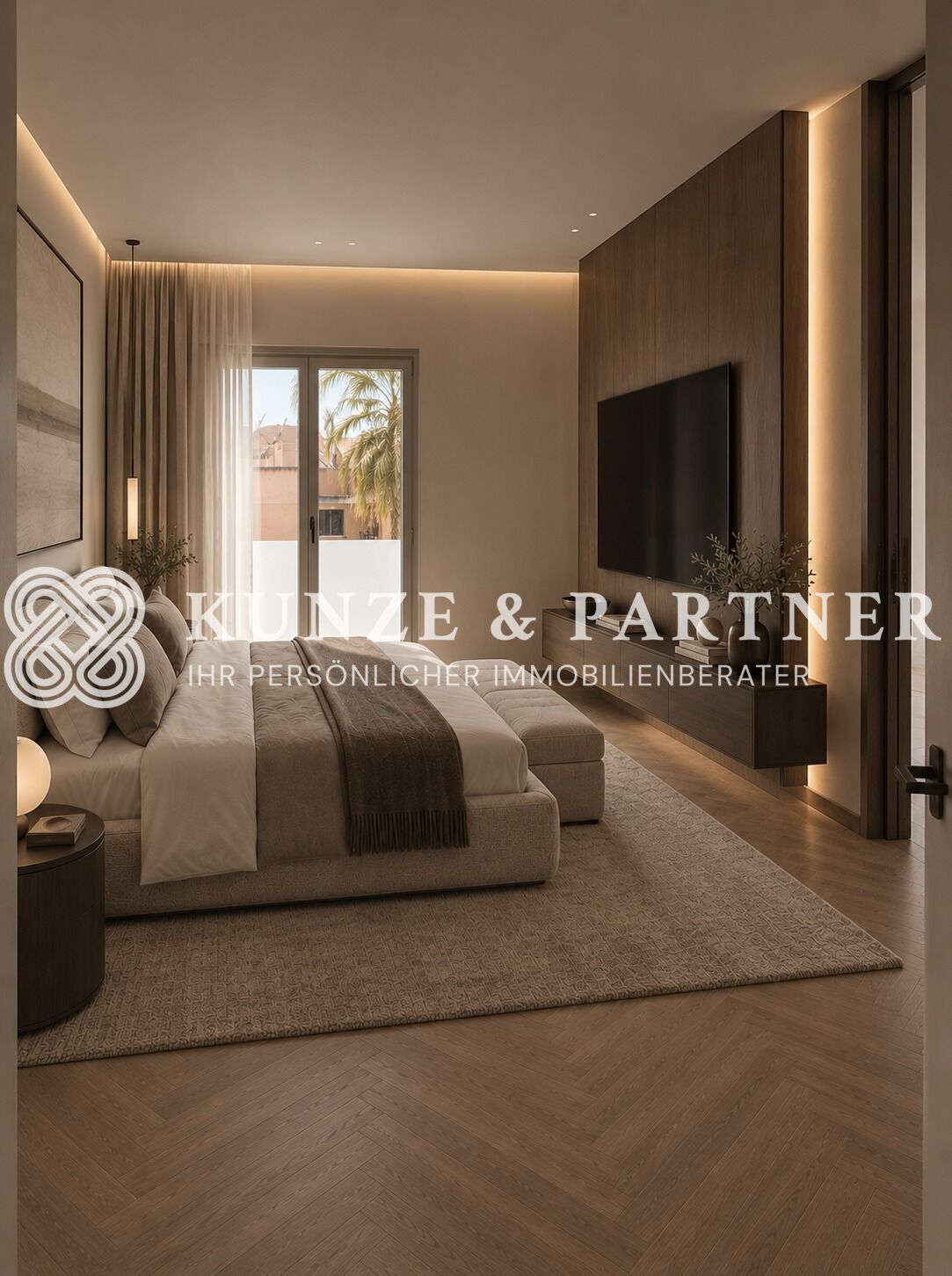 Rendering Schlafzimmer