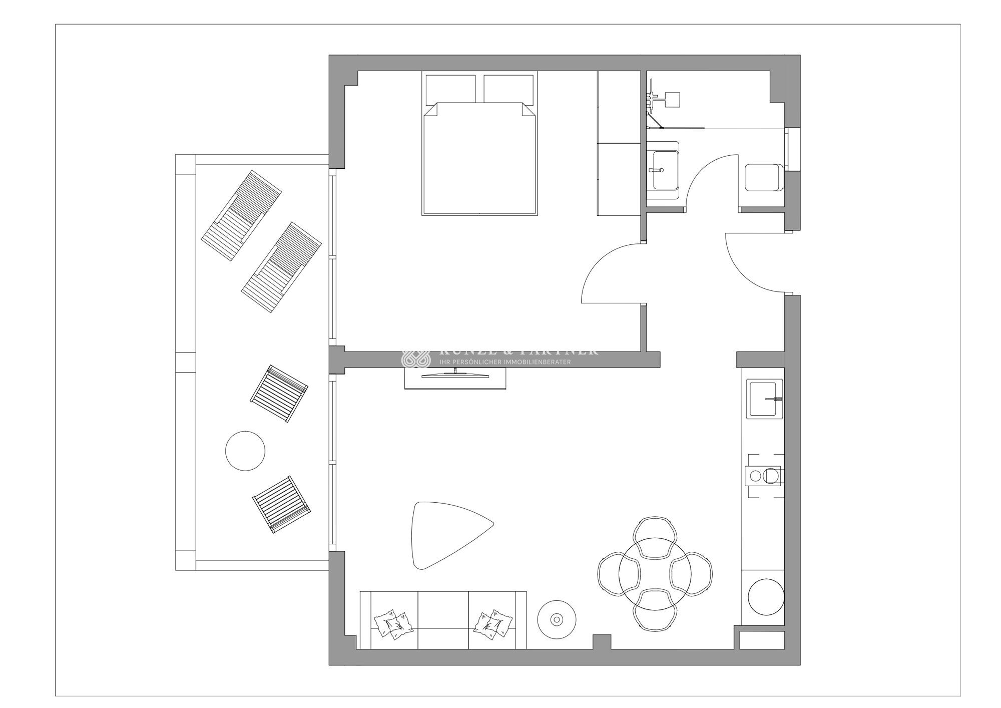 AROSA 1 Schlafzimmer