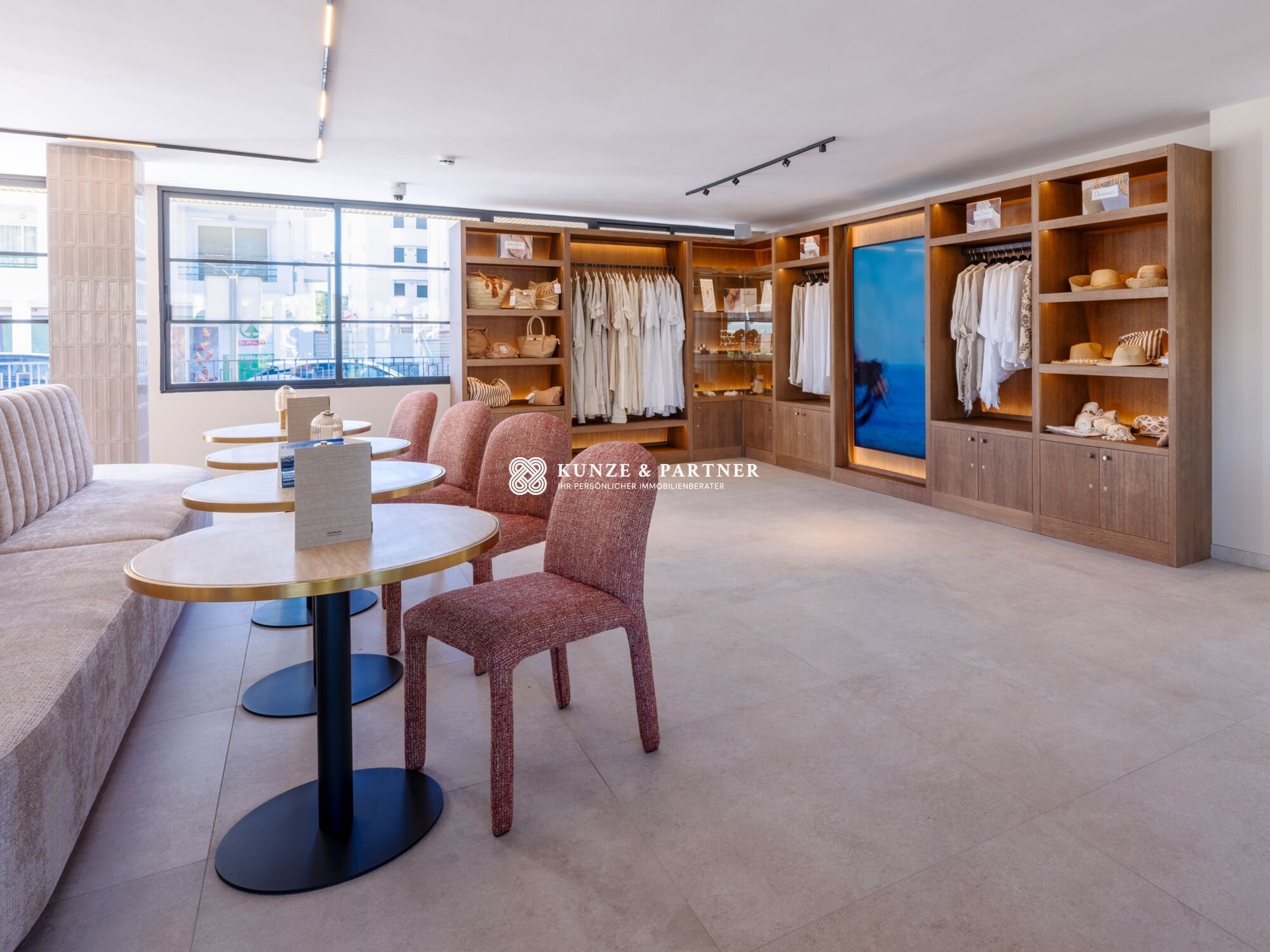 Lobby mit Boutique