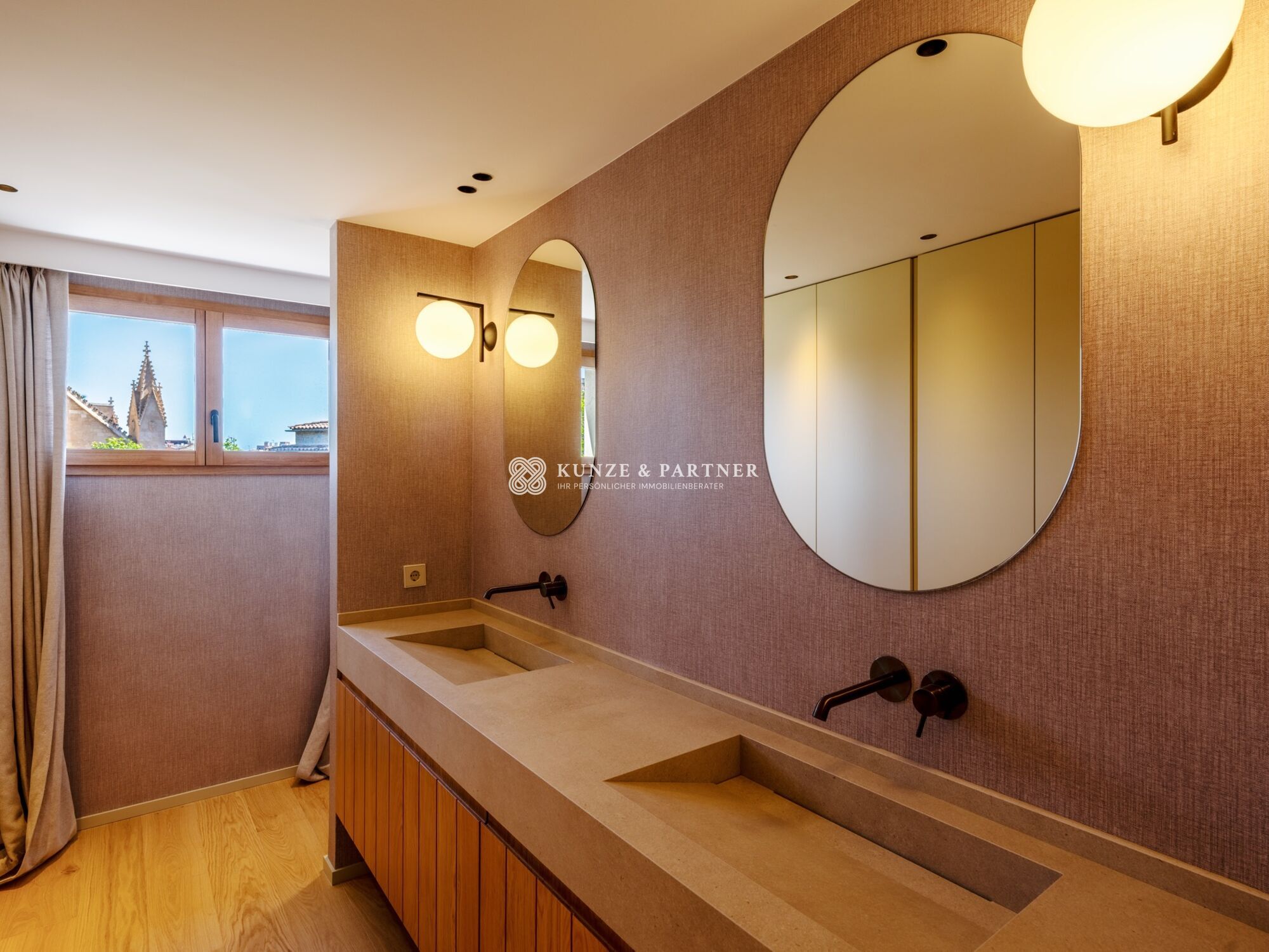 Badezimmer in Suite