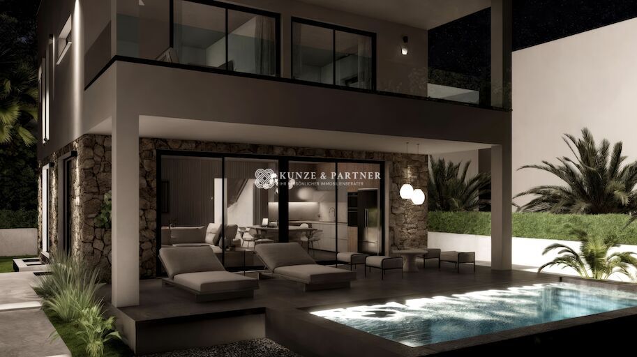 Überdachte Terrasse