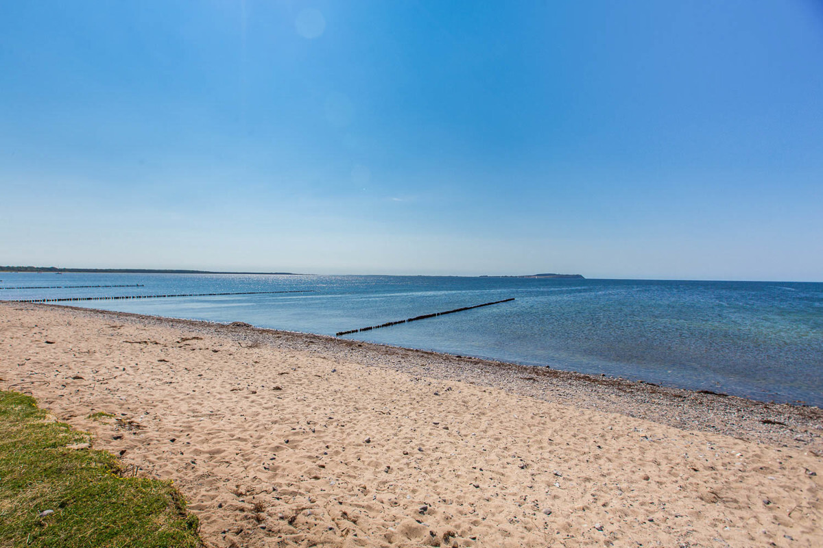 Strand in Dranske an der Ostsee