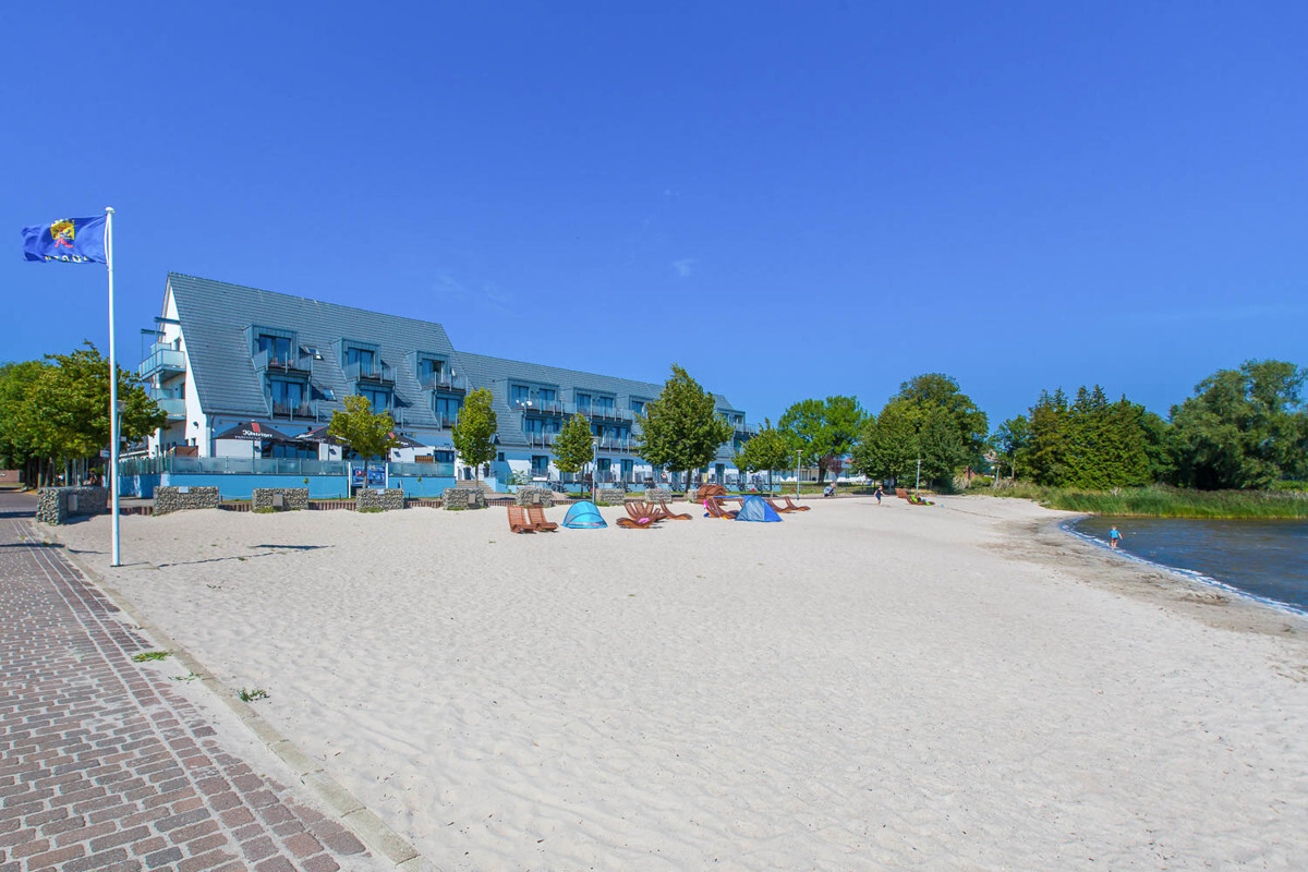 Strand in Dranske am Wieker Bodden