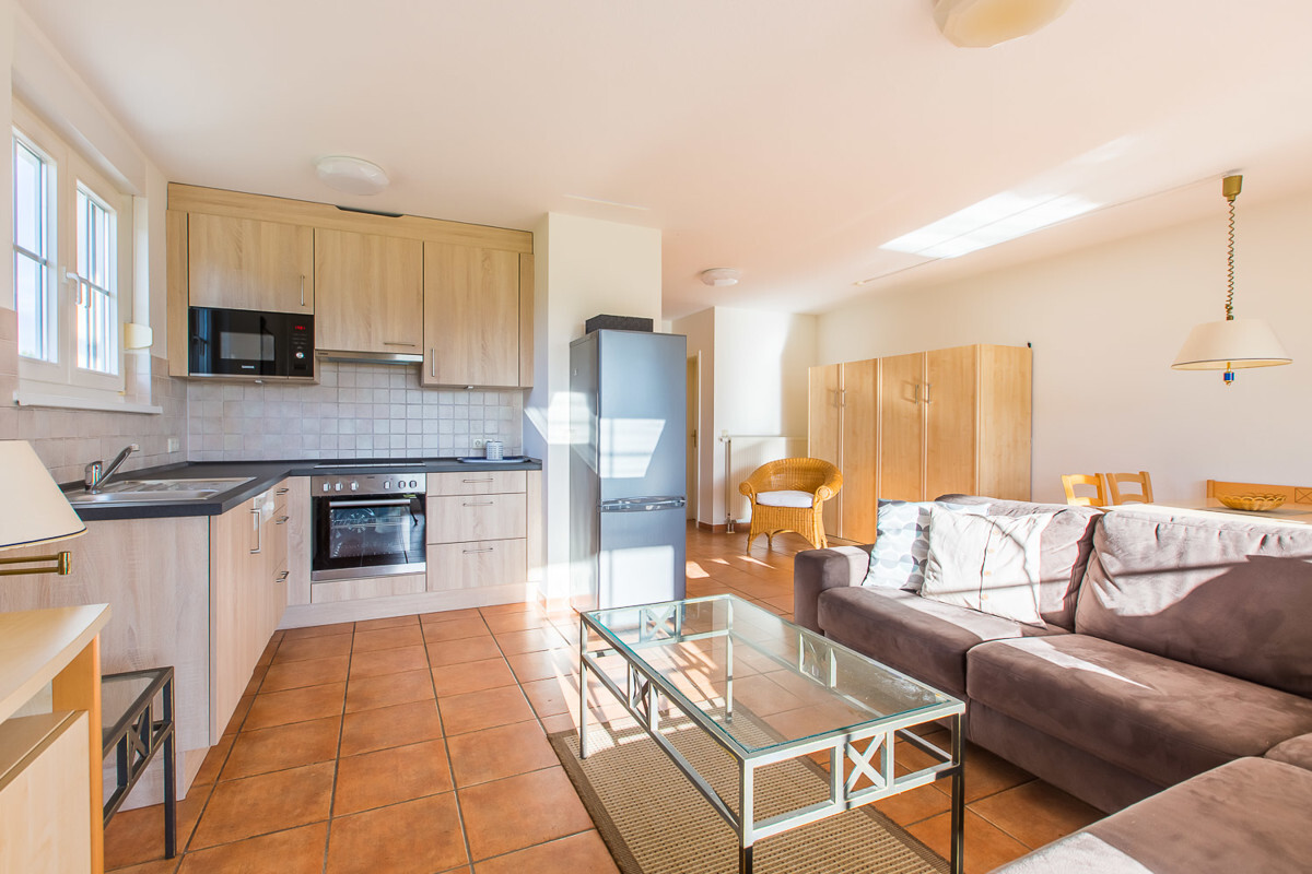 Wohnbereich mit offener Küche