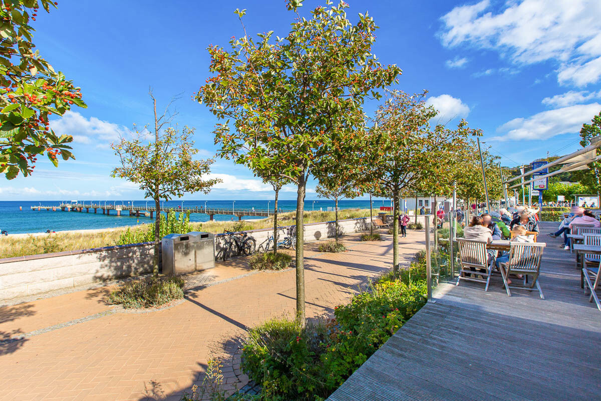 Promenade in Göhren