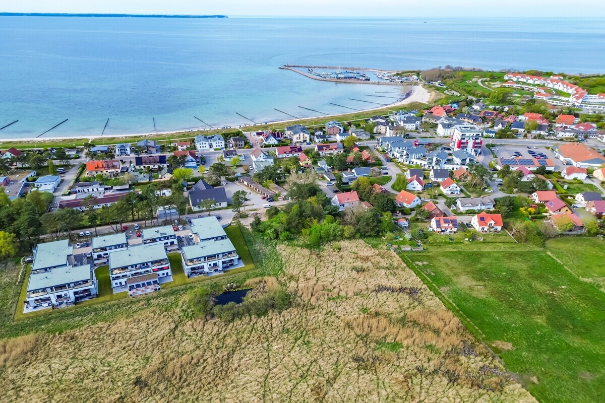 Luftbildaufnahme - Ostseeblick