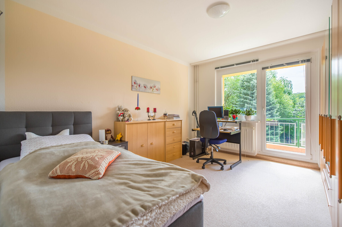 Vergleichswohnung - Beispiel Schlafzimmer