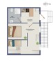 Grundriss-Skizze Nebengebäude Wohnung 1 EG