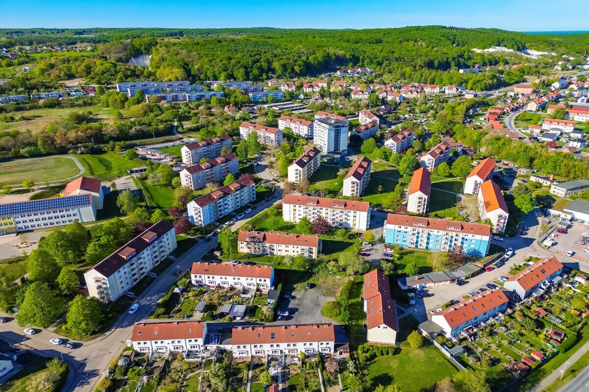 Luftbildaufnahme - Sassnitz