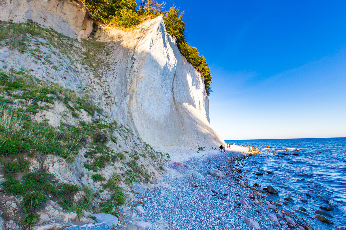 Umgebung von Sagard (Kreidefelsen in Sassnitz)