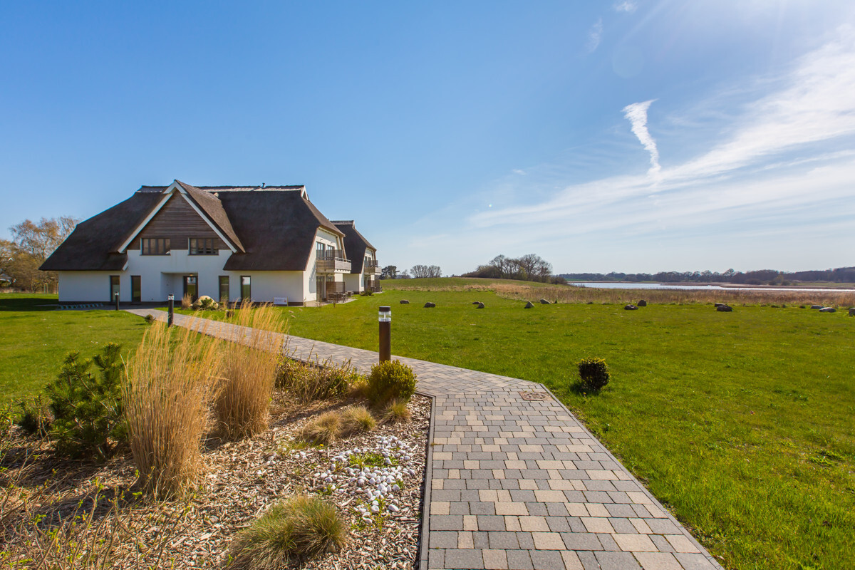 Blick zum Haus "Dänholm"