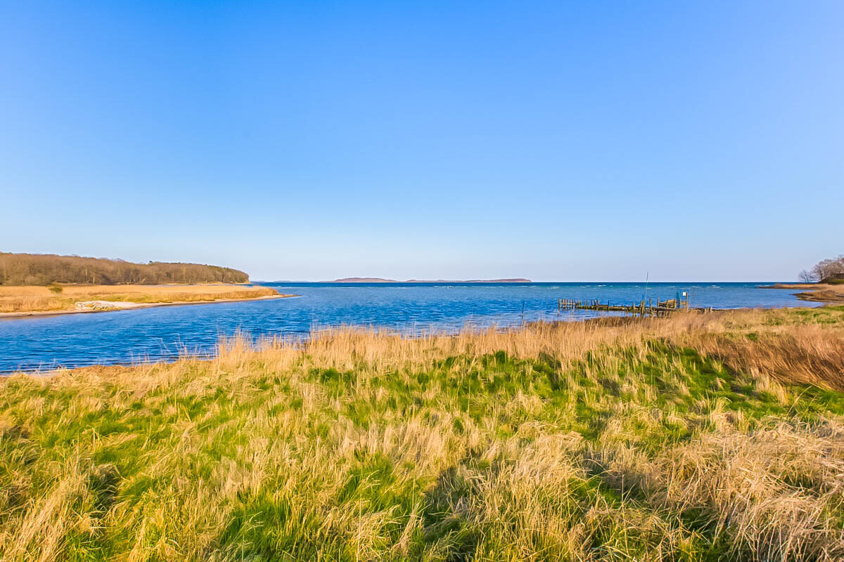 Blick zum Wreecher-Naturstrand