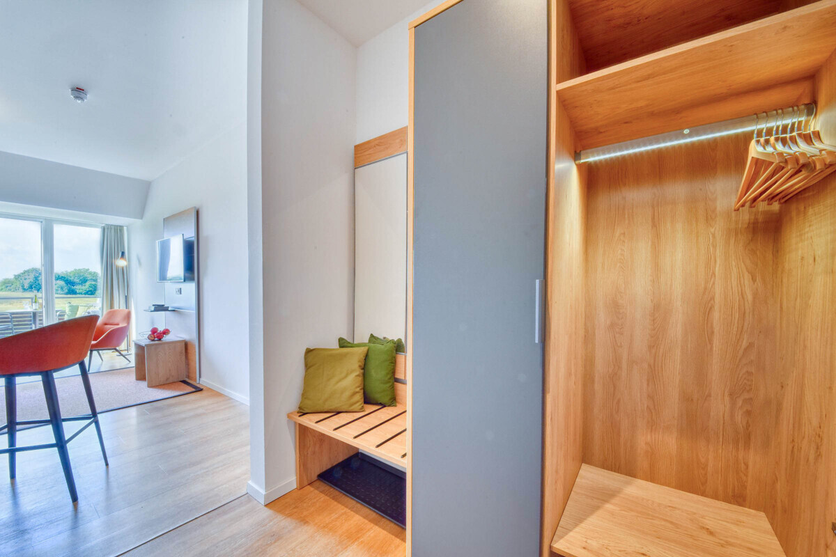 Flur mit Einbauschrank