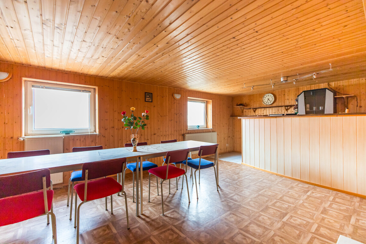 Partyraum im Untergeschoss