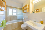 Badezimmer im DG