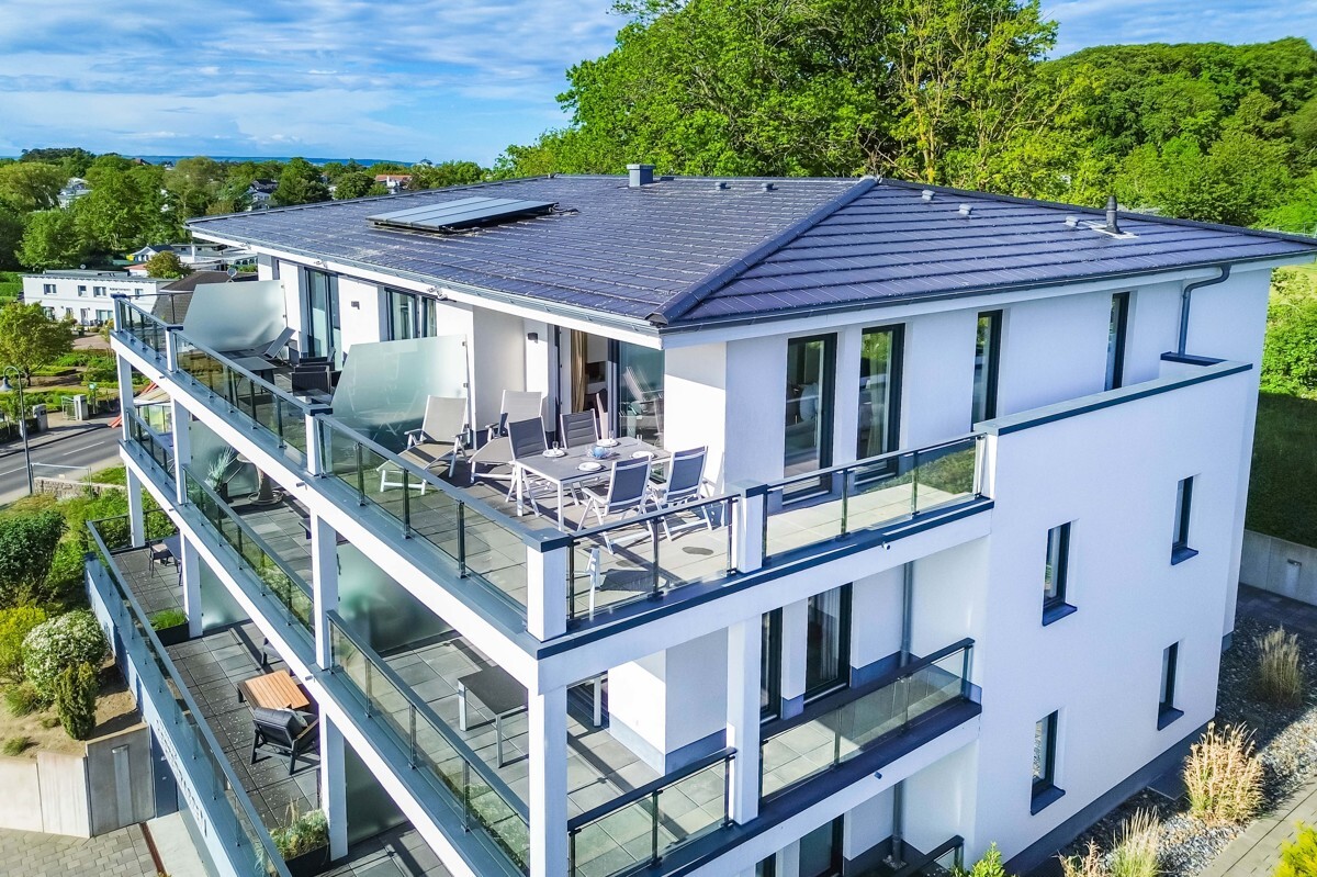 Luftbildaufnahme - Terrassenansicht