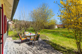Terrasse mit Blick ins Grüne