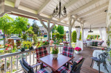 Überdachte Terrasse - Café rechte Seite
