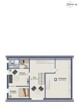 Grundriss-Skizze Haupthaus DG
