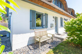 Sonnenplatz vor dem Haus