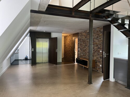 Blickrichtung Fahrstuhl