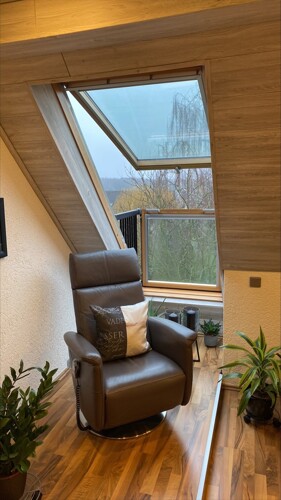 Sitzplatz am Cabrio Fenster