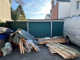 Garagen und Stellplätze inkl. Schuppen