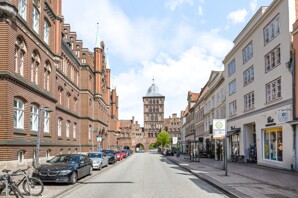 Blick aufs Burgtor