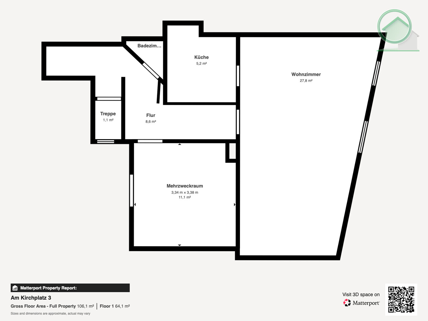 Am Kirchplatz 3 - Floor 1